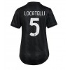 Damen Fußballbekleidung Juventus Manuel Locatelli #5 Auswärtstrikot 2022-23 Kurzarm
